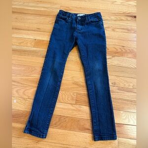 Girls Dark Blue Denim Jeans